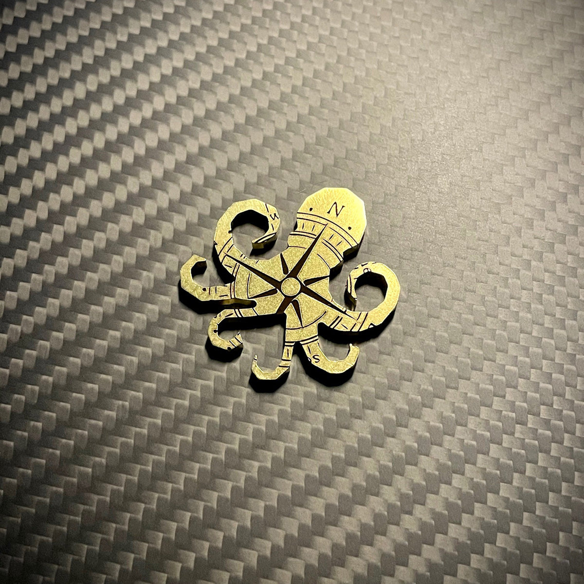 Kraken Ball Marker - Brass