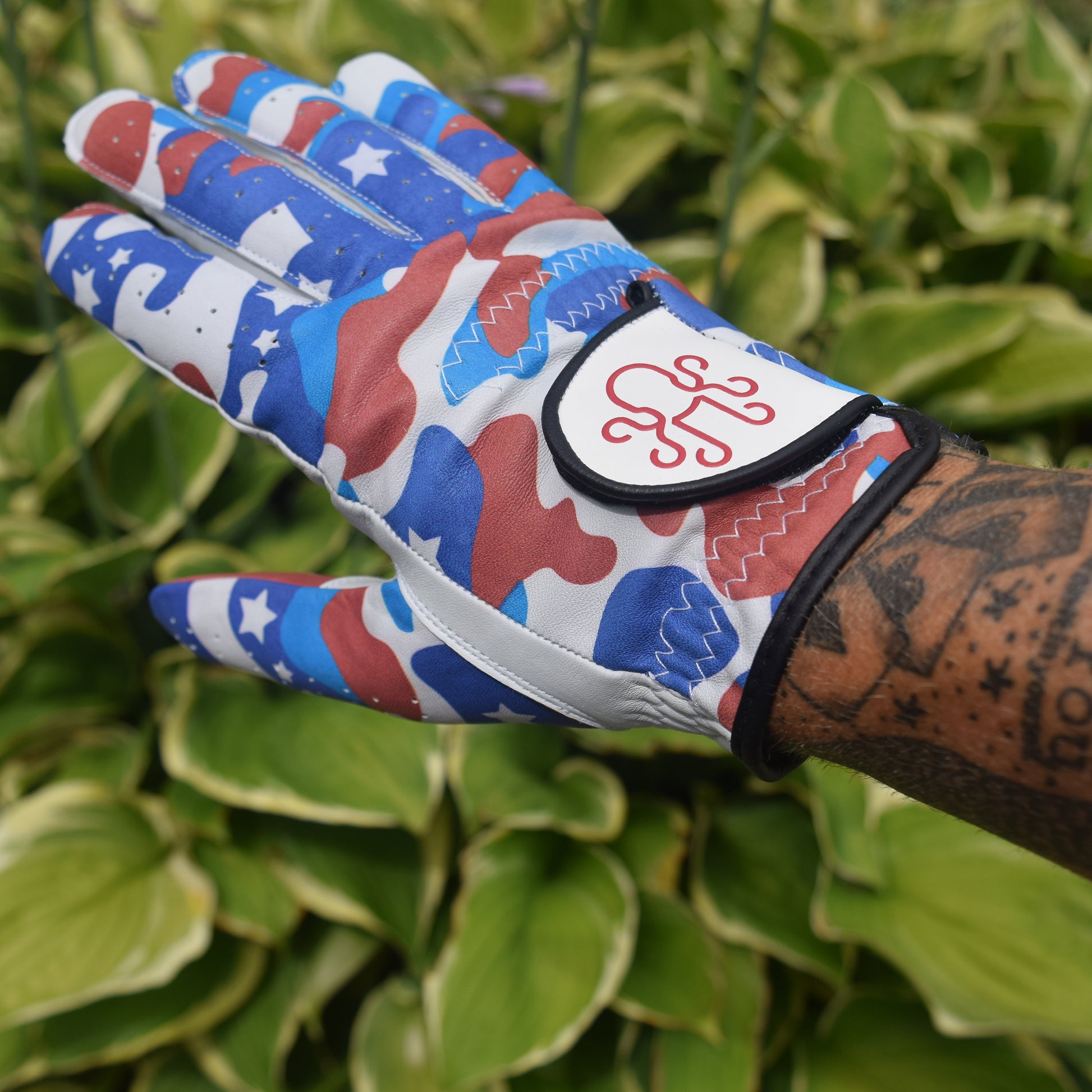 Kraken Golf Glove - Flag Camouflage