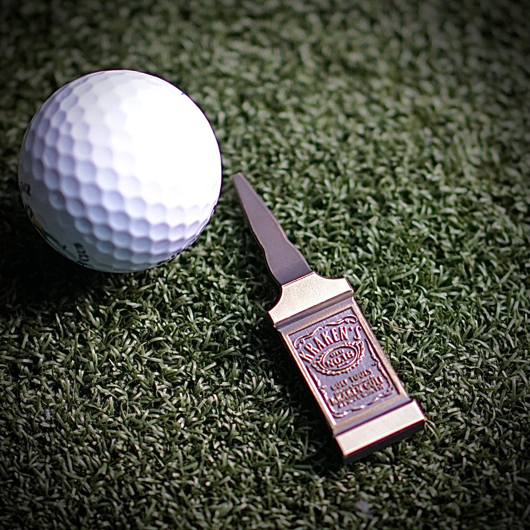 Kraken Golf Whiskey Divot Tool