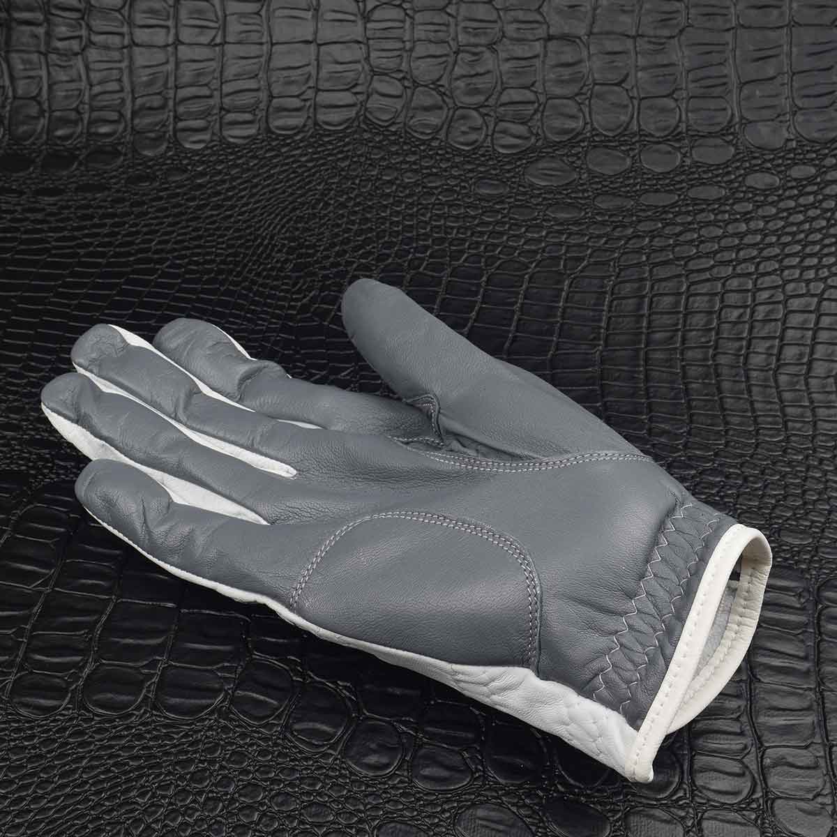 Tattoo-style golf glove with lucky iconography and precision fit
