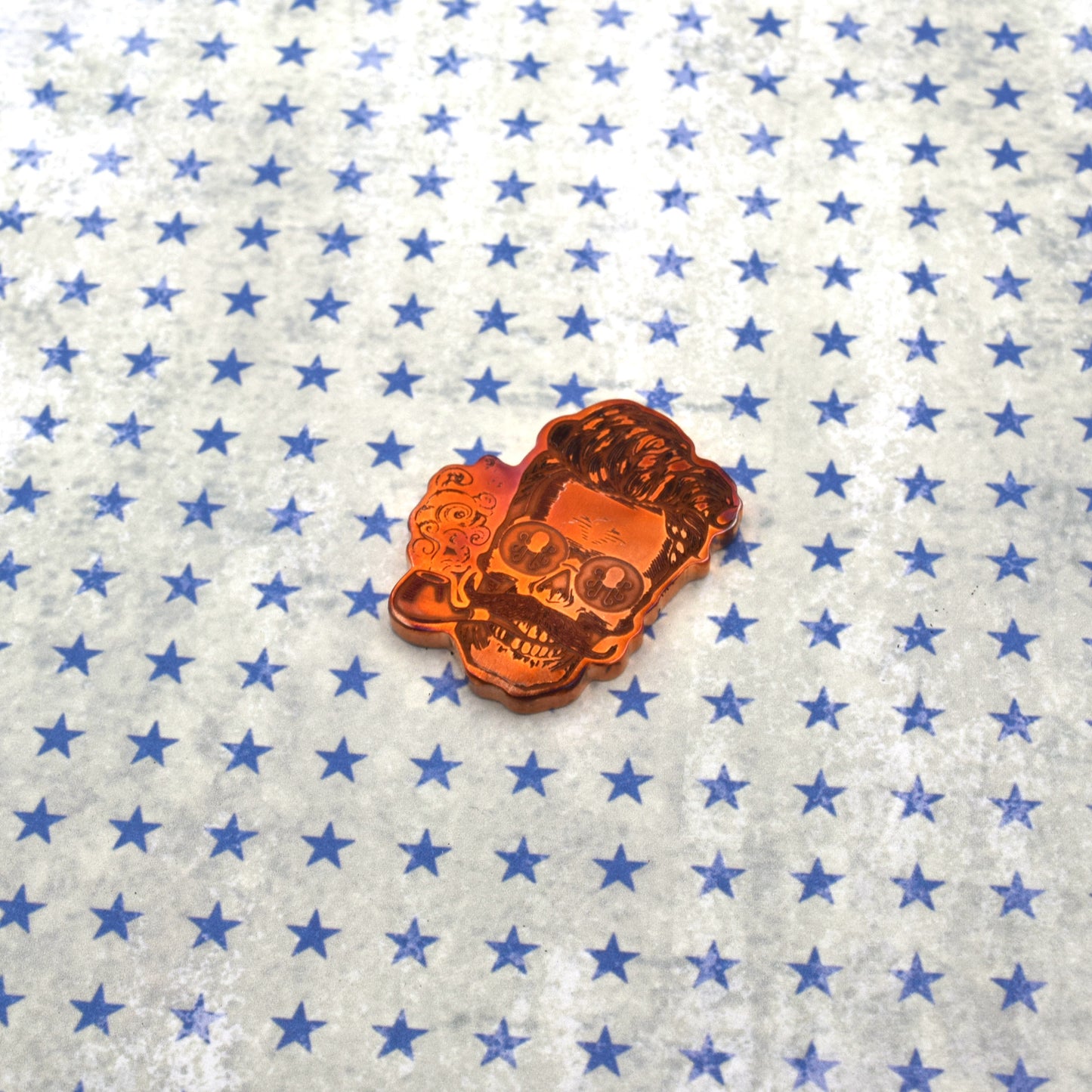 Movember Skull Ball Marker