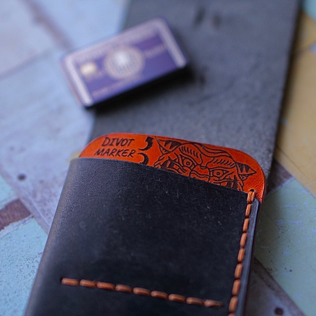 Norman Snap Leather Tool Holder - Tiger