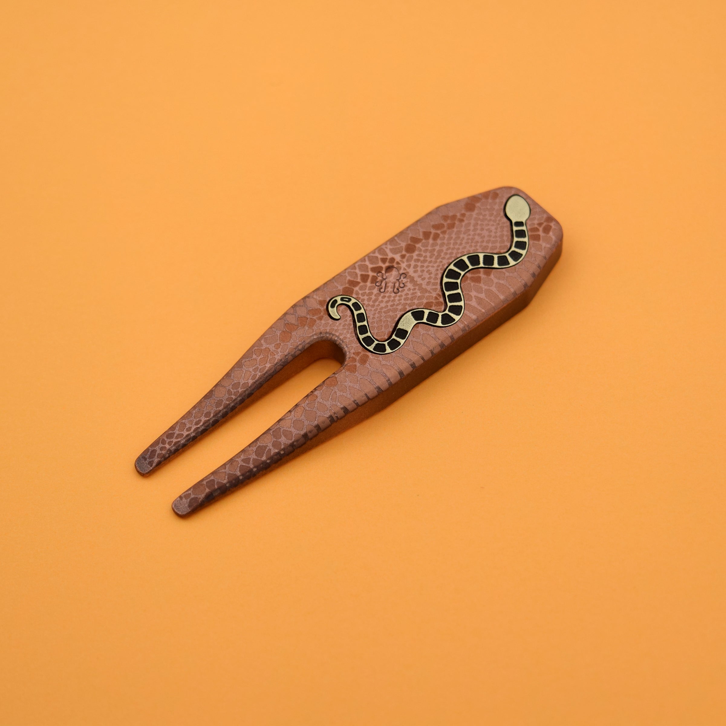 Snake Divot Tool - Copper