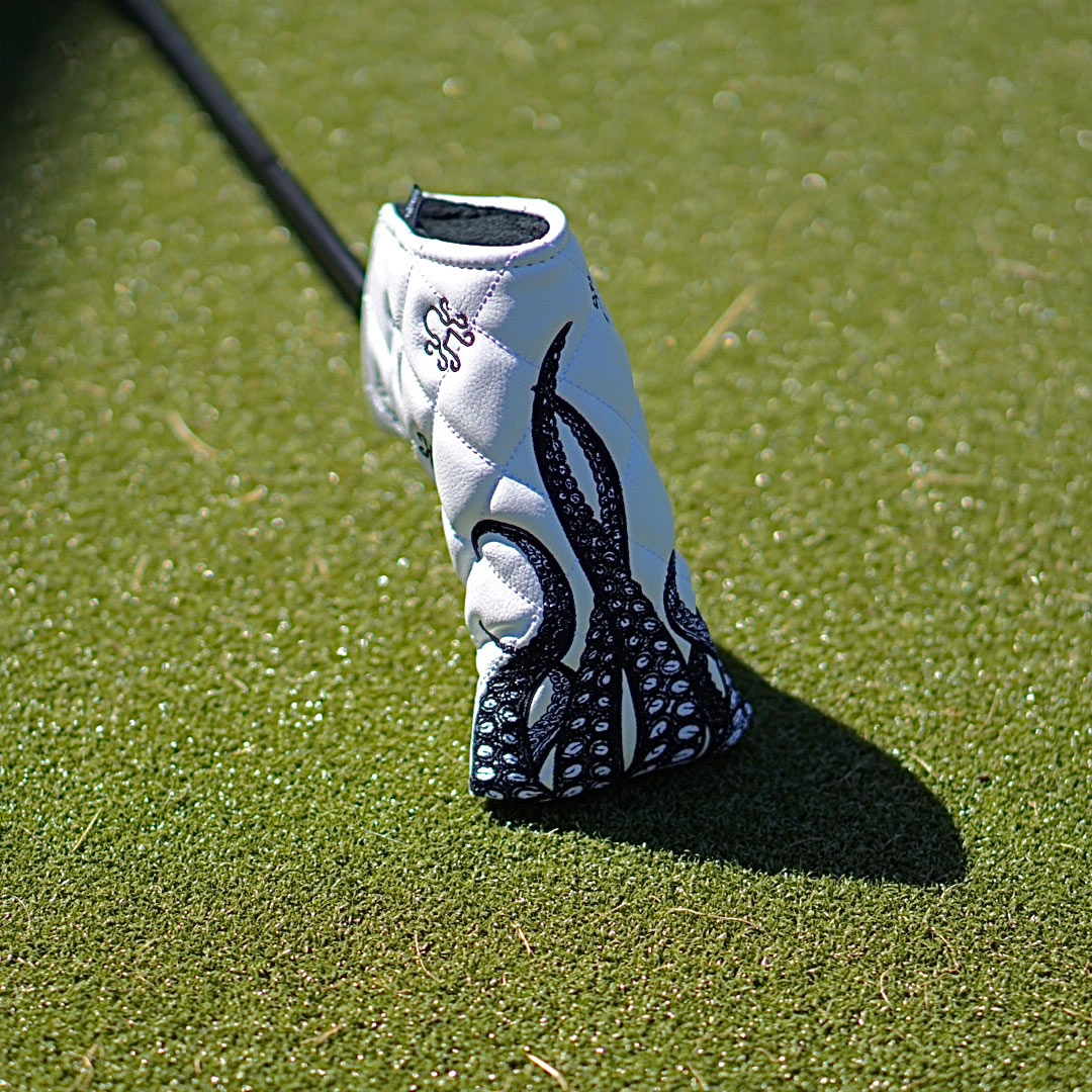 White Quilted Tentacle Headcover