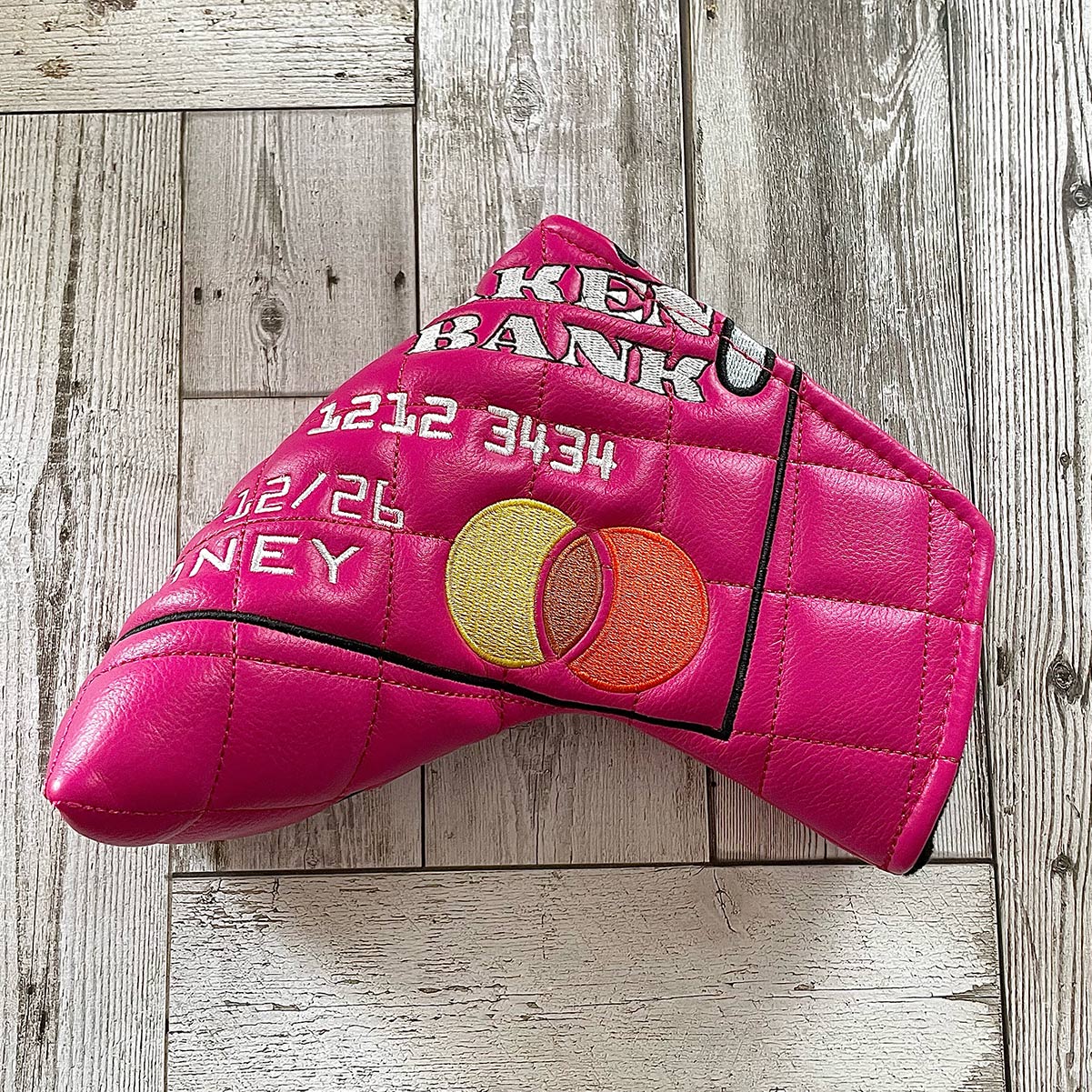 Kraken Pink MasterCard Headcover